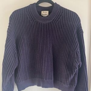 Acne Studios knit sweater navy size M